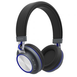 L'avvento (HP07L) - Headphone Multiple touch-button Bluetooth 4.2 - Blue سماعة رأس بلوتوث