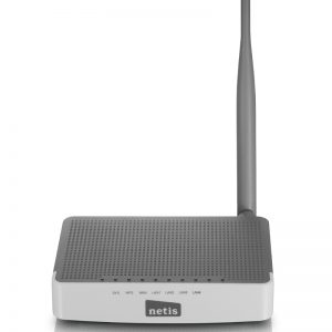 Netis WF2501 Wireless N150 High Power 500mW Router, Access Point and Repeater All in One, QoS, WPS اكسس بوينت نيتيس