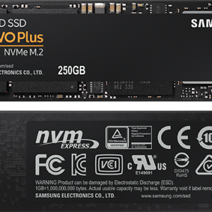 Samsung 970 EVO Plus - 250GB M.2 NVMe Solid State Drive With V-NAND Technology