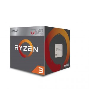 AMD Ryzen 3 2200G with Radeon™ Vega 8 Graphics معالج
