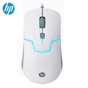 HP M100 USB Mouse Wired Gaming RGB /DPI Control/silent click -ماوس مضئ ليك صامت