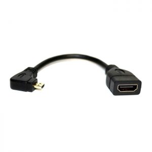 2B - Display Solution - Micro Male to HDMI Female - Gold Plated - 20 CM