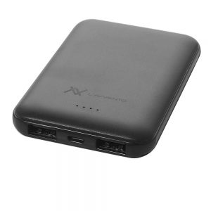 L'avvento  Compact Design Power Bank 5000mAh With LED Indicator and Micro Cable - Black