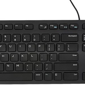 Dell Multimedia Slim Keyboard-KB216 كيبورد ديل رفيعة ملتى ميديا