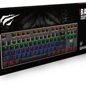 لوحة مفاتيح ميكانيكية HAVIT GAMENOTE Rainbow Backlit Led Mechanical Gaming Keyboard (kb345l)