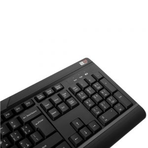 2B (KB443) Combo Keyboard and Mouse Wireless - Black كيبورد وماوس لاسلكى