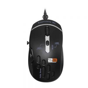 ماوس جيمنج 2B (MO867) Swing Wired Gaming Mouse 10000DPI - Black