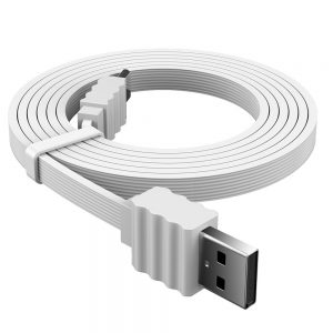 Devia Kintone Series Flat Cable USB to Type-C Sync & Charge - 1M - White Type-C