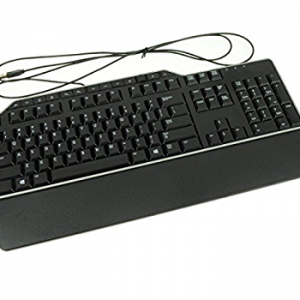 Dell Smartcard Keyboard (KB813-BK) Smartcard Reader, Wired USB, Black لوحة مفاتيح ديل بها قارئ كروت ميمورى