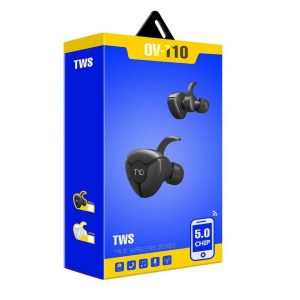 OVLENG OV-T10 TWS 5.0 Wireless Bluetooth Superbass Earbuds With Dual Microphone for Mobile سماعة رأس ايربودز