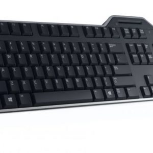 Dell Smartcard Keyboard (KB813-BK) Smartcard Reader, Wired USB, Black لوحة مفاتيح ديل بها قارئ كروت ميمورى