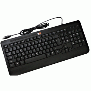 2B (KB663) - Business Series Wired Multimedia Keyboard - 2M Shilded Cable لوحة مفاتيح تو بى شكل انيق سلك 2 متر