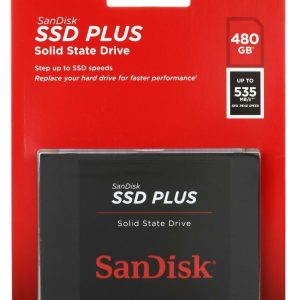 SANDISK SSD PLUS 480GB INTERNAL SSD - SATA III 6 GB/S, 2.5