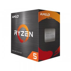 AMD Ryzen 5 5600X Desktop Processors- 3.7  ghz UP TO 4.6 ghz - 6 cores  معالج
