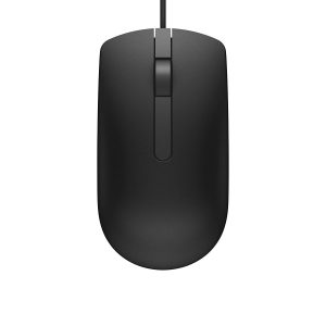 Dell Optical Mouse- MS116 ( BLACK)  ماوس ديل سلكى أسود