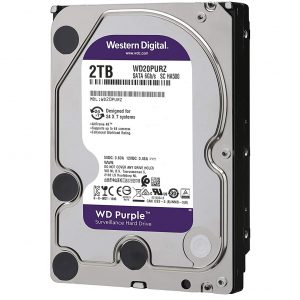 Western Digital 2 TB Purple Surveillance HDD