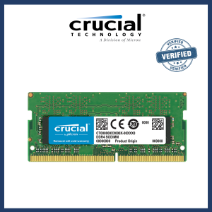 Crucial 8GB DDR4-2666mhz Laptop memory رامات لابتوب 8 جيجا