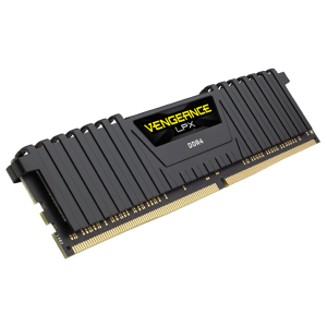 رام 8 جيجا CORSAIR VENGEANCE LPX 8GB (1 x 8GB) DDR4 DRAM 3200MHz C16 Memory Kit - Black