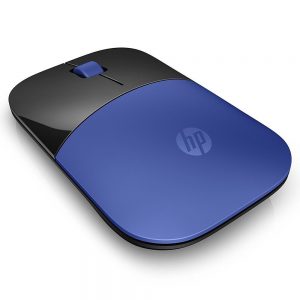HP Mouse Z3700 Dragonfly Wireless - V0L81AA - Blue - white   ماوس اتش بى لاسلكى متعدد الألوان