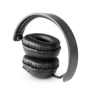 L'avvento (HP085) Bluetooth Wireless Oval Headphones - Black سماعة رأس لاسلكية