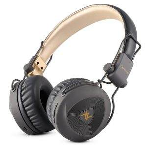 L'avvento (HP236) Bluetooth 5.0 Headphone With Mic Turbo Bass Mode - Gray*Gold inner سماعة رأس بلوتوث
