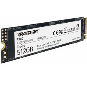 Patriot P300 M.2 PCIe Gen 3 x4 512GB SSD nvme
