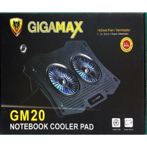Gigamax Gm20 Notebook Cooler Pad مروحة تبريد لابتوب