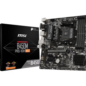 MSI B450M PRO-VDH MAX AMD AM4 motherboard