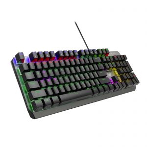 AULA F2068 Mechanical Gaming Keyboard - Square buttons - English layout - Black switch