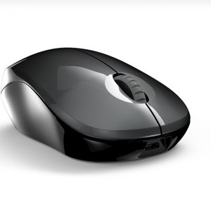 Fd I2M Rechargeable mouse wireless charging mouse (black) ماوس لاسلكى قابل لاعادة الشحن