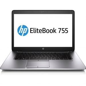 HP EliteBook 755 G2 Notebook - amd pro a10-7350b r6 - ram 8gb - hdd 500gb-amd r6-15.6 inche - black & silver