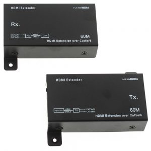 HDMI Extender High Power Connect up to 60M with two Power Adapters (CV134)