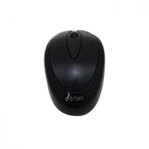 E-Train (MO603) Optical Mouse - USB2.0 - Black