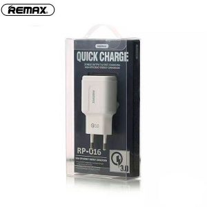 REMAX RP-U16 Fast Charging Quick Charger EU Adapter - White