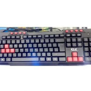 Generic GR-605 Multimedia USB Wired Keyboard - Black