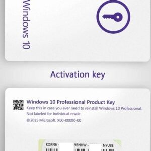 Microsoft Windows 10 Professional product key