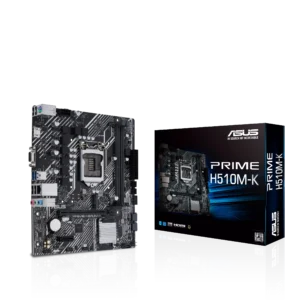 ASUS PRIME H510M-K Intel (LGA 1200) micro ATX motherboard with PCIe 4.0