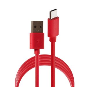 Etrain USB Type-C Cable - 1M - red (DC05r)