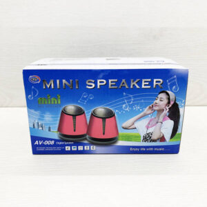 Computer speakers mini speaker AV-008 (red)