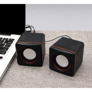 New HA-101 Mini Multimedia USB/Computer/Music Player/Laptop Digital Wired Super Bass Speaker