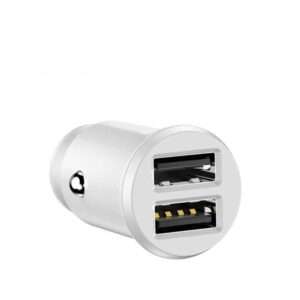 Devia Dual USB Car Charger MP41W ( 3.1A, 5V, 2USB ) - White