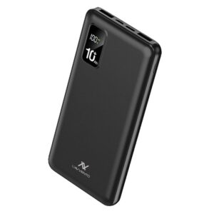 L'avvento (MP48B) 10000mAh Power Bank Fast Charge Support QC3 and PD 20W - Black