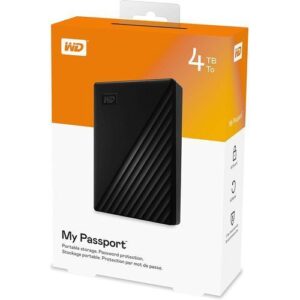 Western Digital My Passport - 4TB - Black