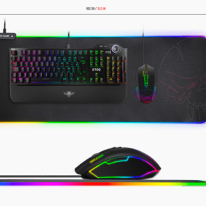 Spirit Of Gamer Skull RGB Gaming Mouse Pad - Ultra Large Size