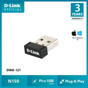 D-Link Wireless N 150 Pico USB Adapter DWA-121