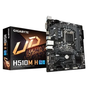 GIGABYTE Intel H510M Ultra Durable Motherboard ,Supports 11th and 10th Gen Intel