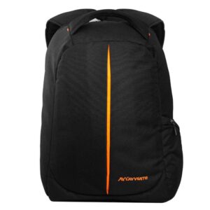 L'avvento Discovery Laptop Anti-Theft Backpack fit up to 15.6” Laptops Nylon with Padded Laptop Compartment - Black
