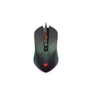 HAVIT GAMENOTE MS1019 RGB Backlit Programmable Gaming Mouse - 7 Buttons, 4800 DPI