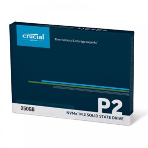 Crucial P2 250GB 3D NAND NVMe PCIe M.2 SSD Up to 2400MB/s