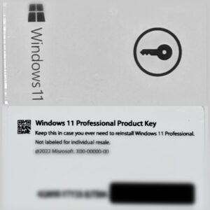Microsoft Windows 11 Professional product key (compatible with win10 & win11)